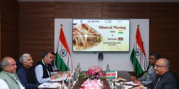 India discusses agricultural issues with Guyana, Suriname, Zambia, Mauritius and Sri Lanka