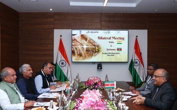 India discusses agricultural issues with Guyana, Suriname, Zambia, Mauritius and Sri Lanka