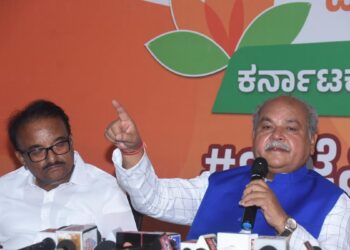 Narendra Singh Tomar, Union Minister of Agriculture and Farmers Welfare