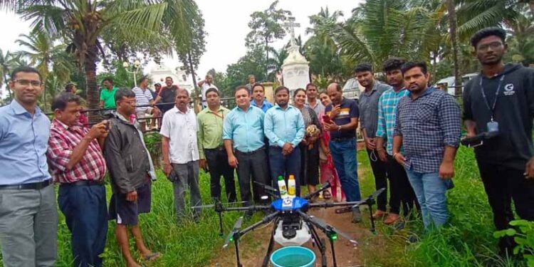 Garuda collaborates with Goa Agriculture Department for Drone Yatra