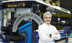 Autonomous E-Atak Becomes The First Driverless Public Transport Vehicle Passing Through A Tunnel In Europe!