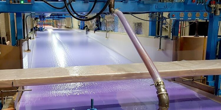 Cannon Viking Introduces the Laydown Master to Complete its Offering for PU  Slabstock Foam Producers Using Solid Fillers
