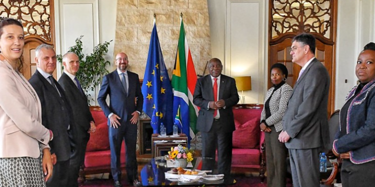 Joint Statement on the Telephone Call Between the President of South Africa Cyril Ramaphosa and the President of The European Council Charles Michel