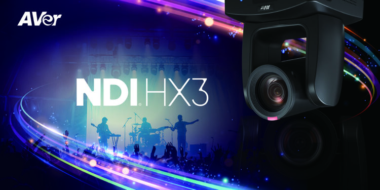 Aver TR300 Series Pro AV Cameras Obtain the NDI Certification