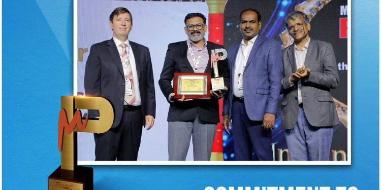 Aqua Star’s MD Mr. Seejo Ponnore was Honored with the Modern Plastic Award 2024 for the Innovative Finished Product Category