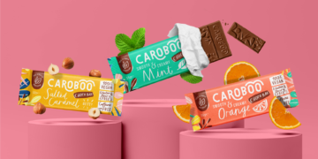 Caroboo Secures Holland & Barrett Listing For Its Dairy And Caffeine Free Chocolatey Bars Wrapped In 100% Recyclable Paper Packaging
