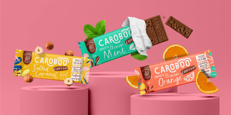 Caroboo Secures Holland & Barrett Listing For Its Dairy And Caffeine Free Chocolatey Bars Wrapped In 100% Recyclable Paper Packaging
